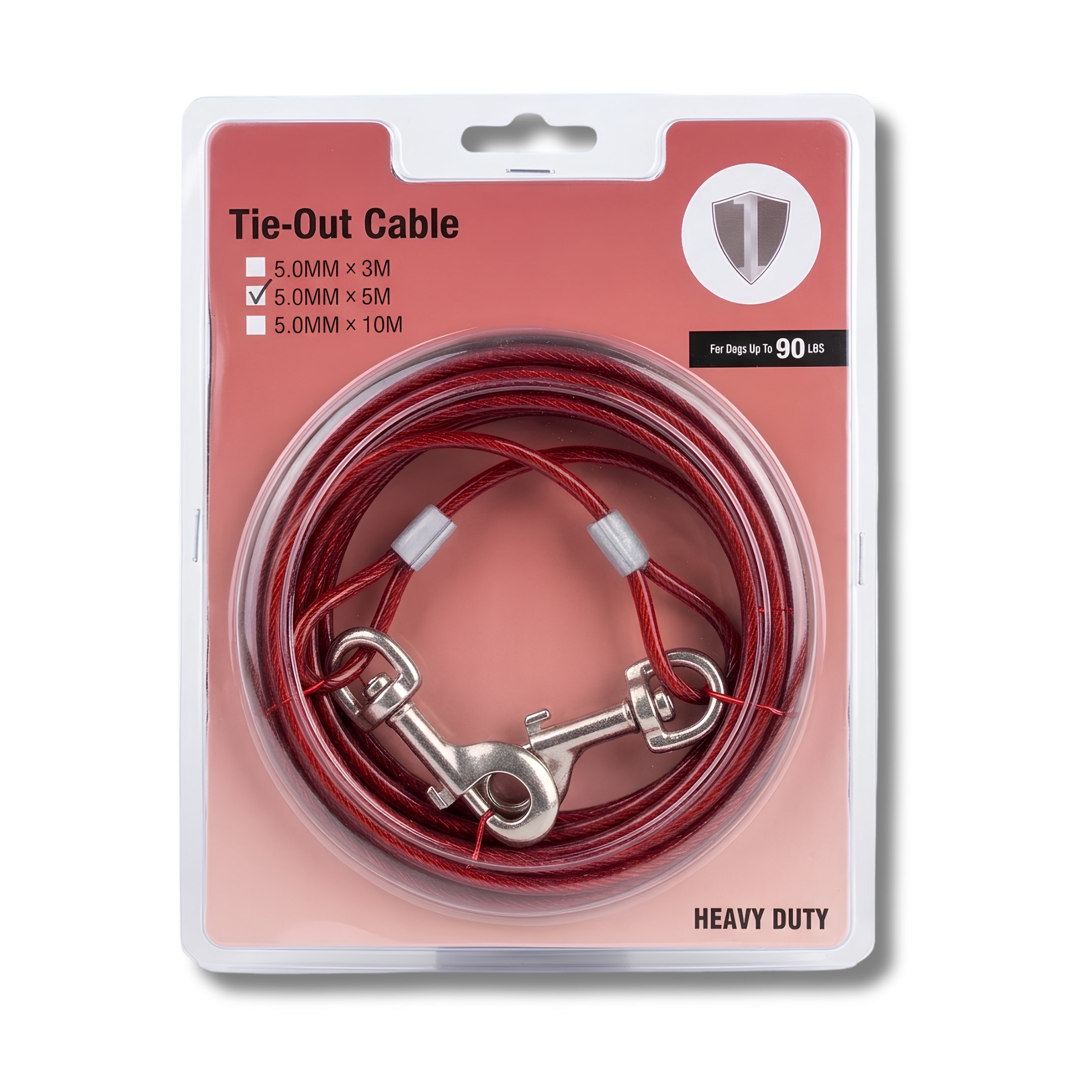 Tie-out cable strong