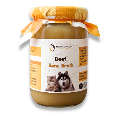 Meow And Woof Signature Homemade Bone Broth 350g