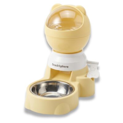 SnackSphere Press-Activated Pet Food Dispenser